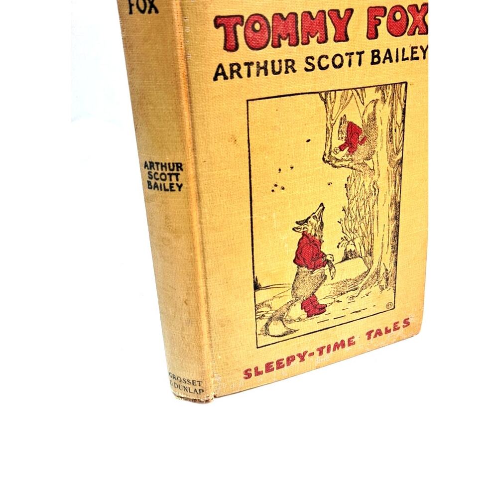 The Tale of Tommy Fox by Arthur Scott Bailey (1915) 1st Edition